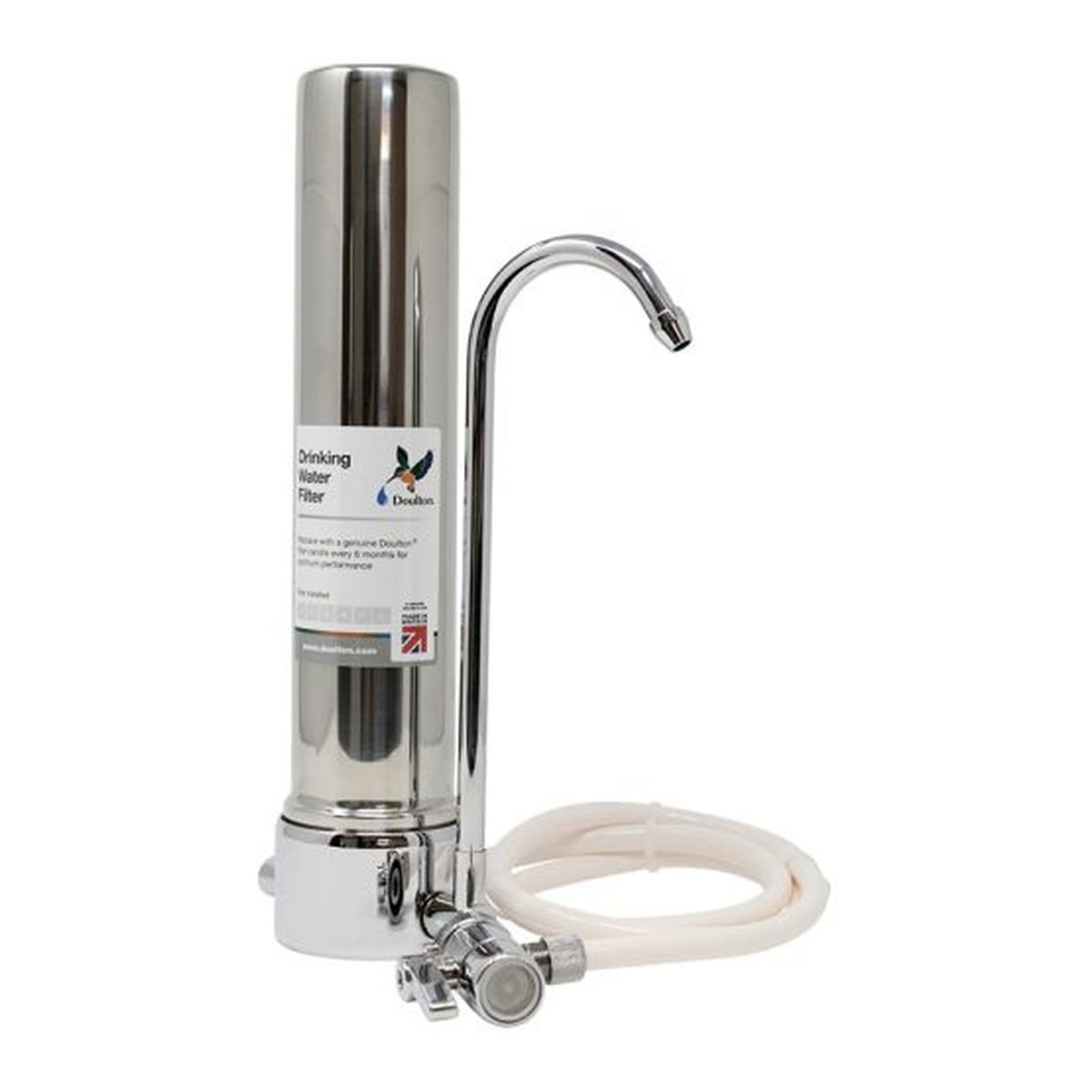 Countertop Filter System Doulton HCS Stainless Steel with Catridge Ultracarb 0,5μm