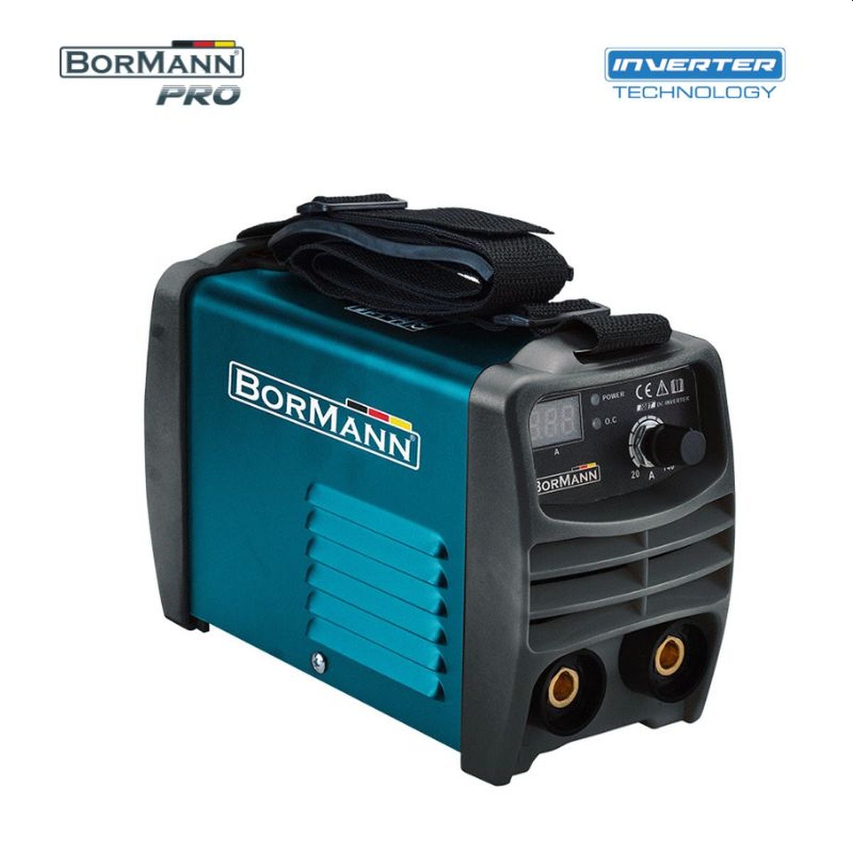 ΗΛΕΚΤΡΟΚΟΛΛΗΣΗ INVERTER 170A, ΑΠΟΔΟΣΗ 170Α/45%, ΨΗΦ.ΟΘΟΝΗΣ, ΜΕΓ.ΗΛΕΚΤΡΟΔΙΟ 4mm, ΠΕΡΙΛΑΜΒΑΝΕΙ ΚΑΛΩΔΙΑ BIW1570 060420 BORMANN