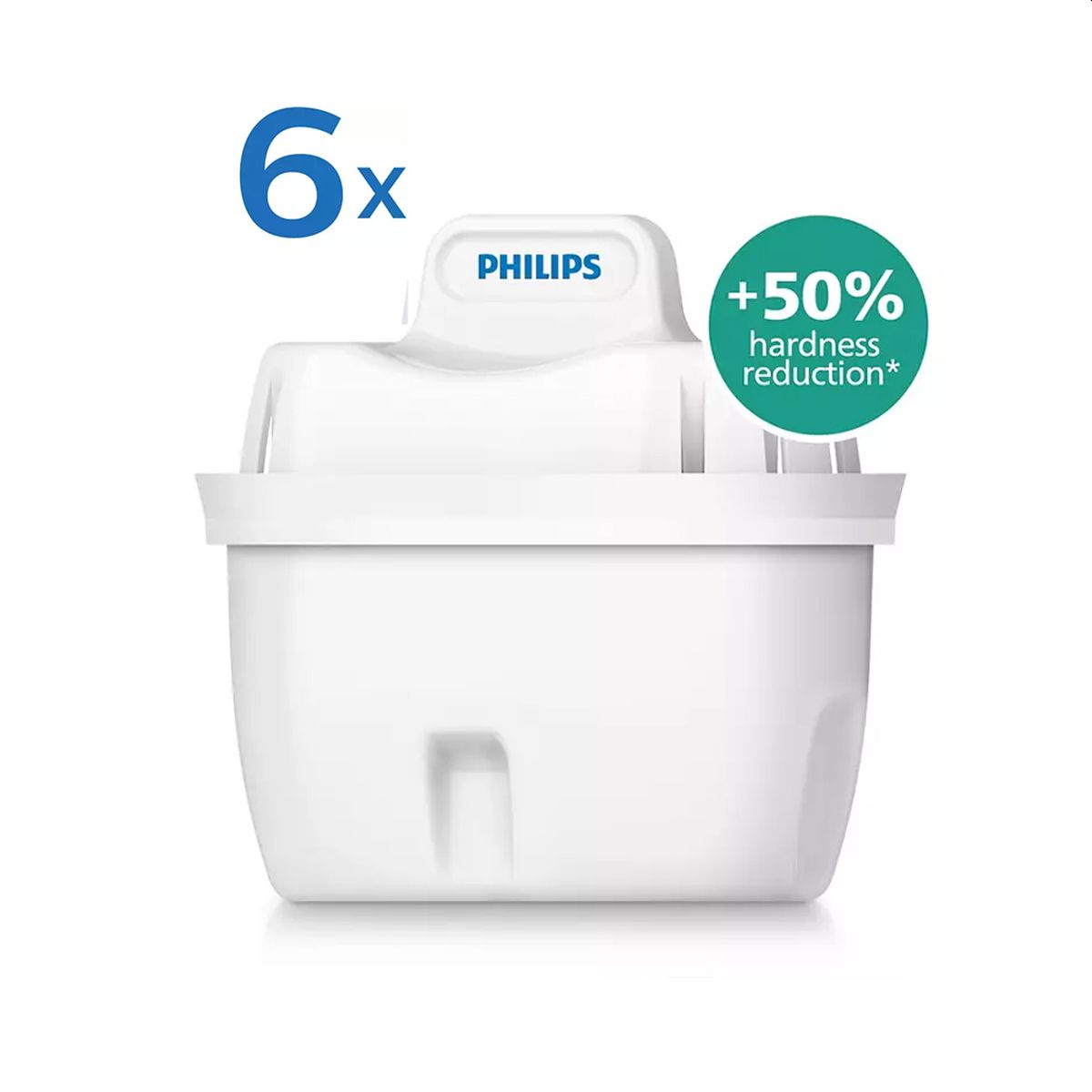 Ανταλλακτικό Φίλτρο Κανάτας Micro X-Clean Αποσκλήρυνσης (6τμχ) AWP230P6 Philips 