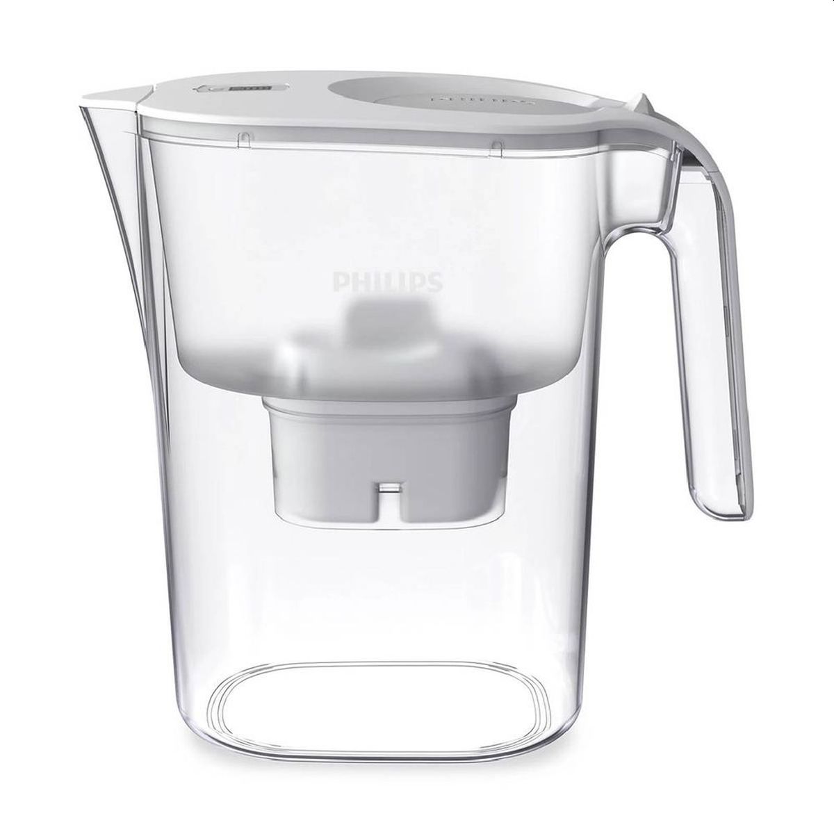 Κανάτα Με Φίλτρο Νερού Micro X-Clean 3400ml Λευκή AWP2953WHT Philips