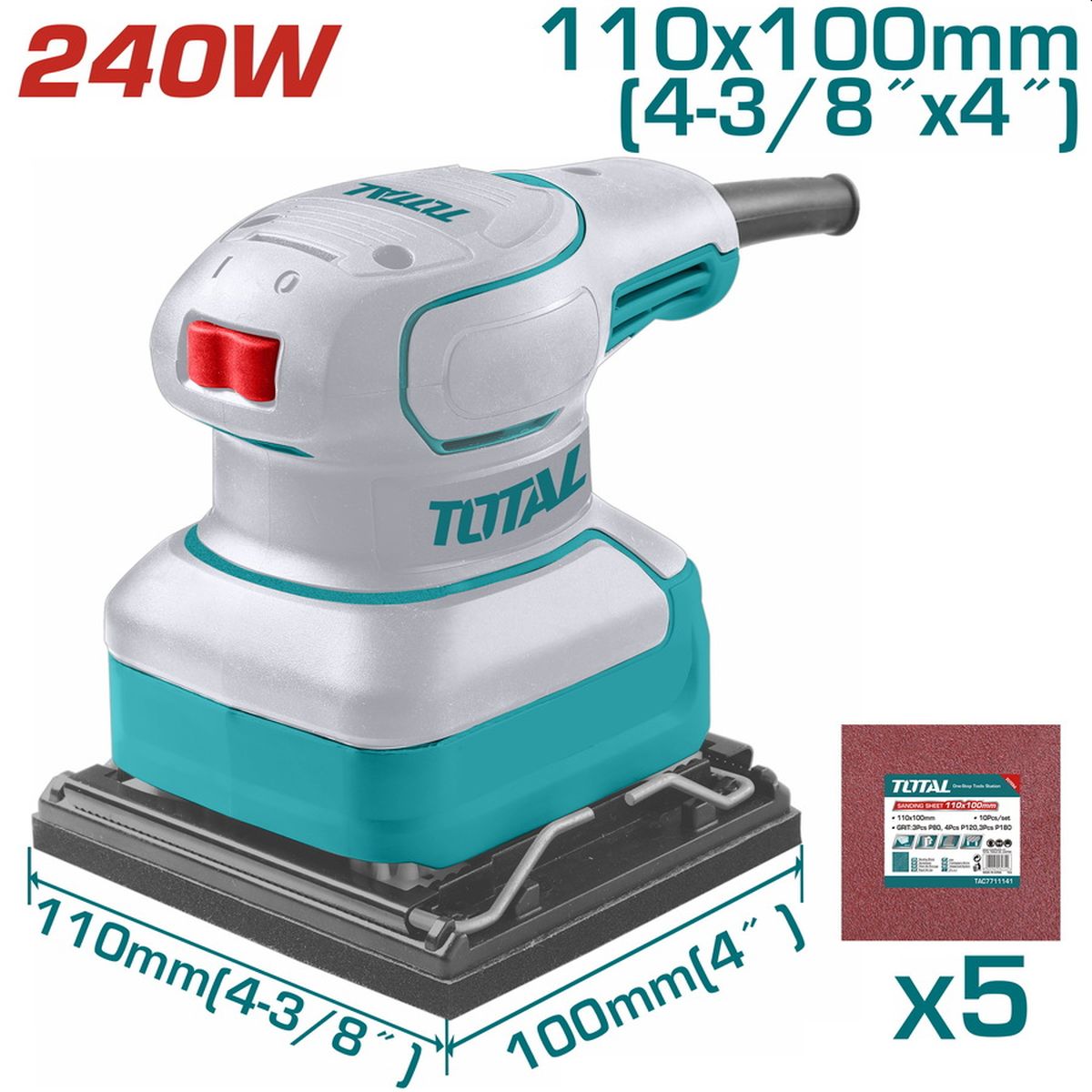 Παλμικό Τριβείο 240W - TF2241108 Total 