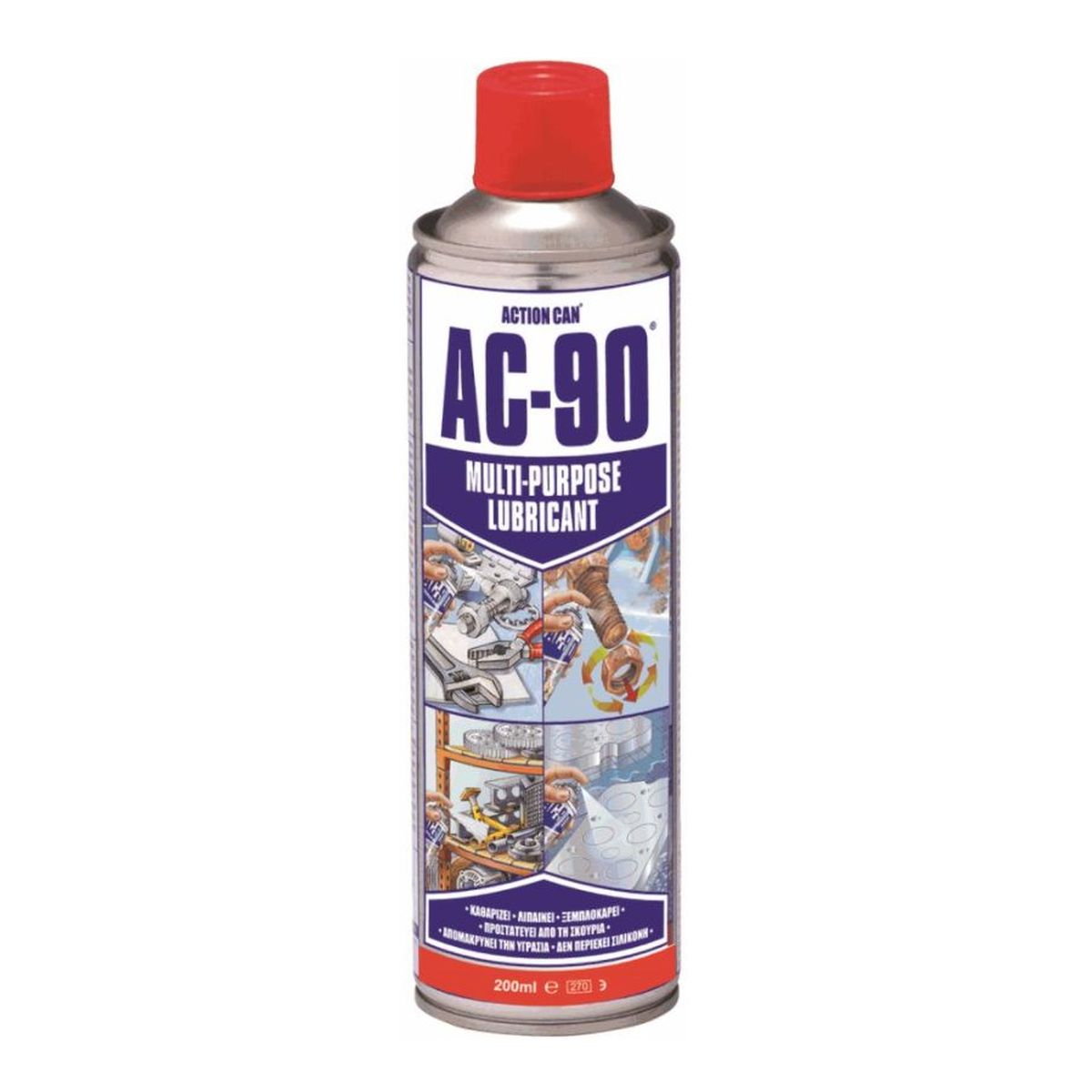 Αντισκωριακό Λιπαντικό AC-90 200ml Action Can